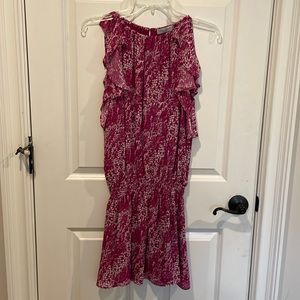 Ramy Brook sleeveless silk mini dress